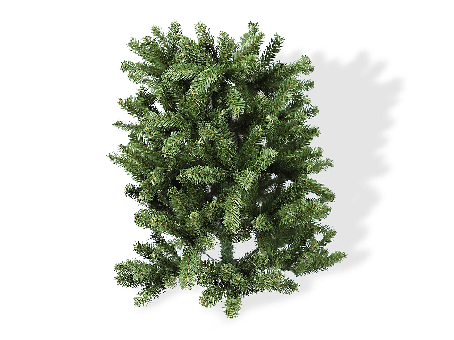 Albero di natale Verde Abete Artificiale da 150 cm Realistico e Folto 497 Rami