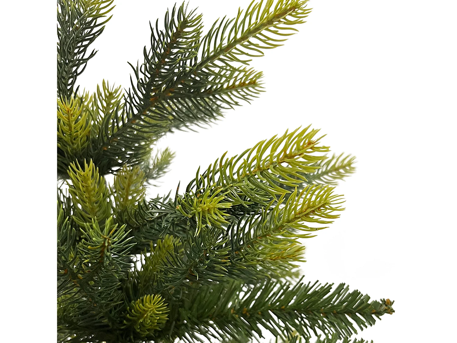 Árvore de Natal Artificial Pequeno Abeto Verde 60 cm com 80 Ramos Base Yuta