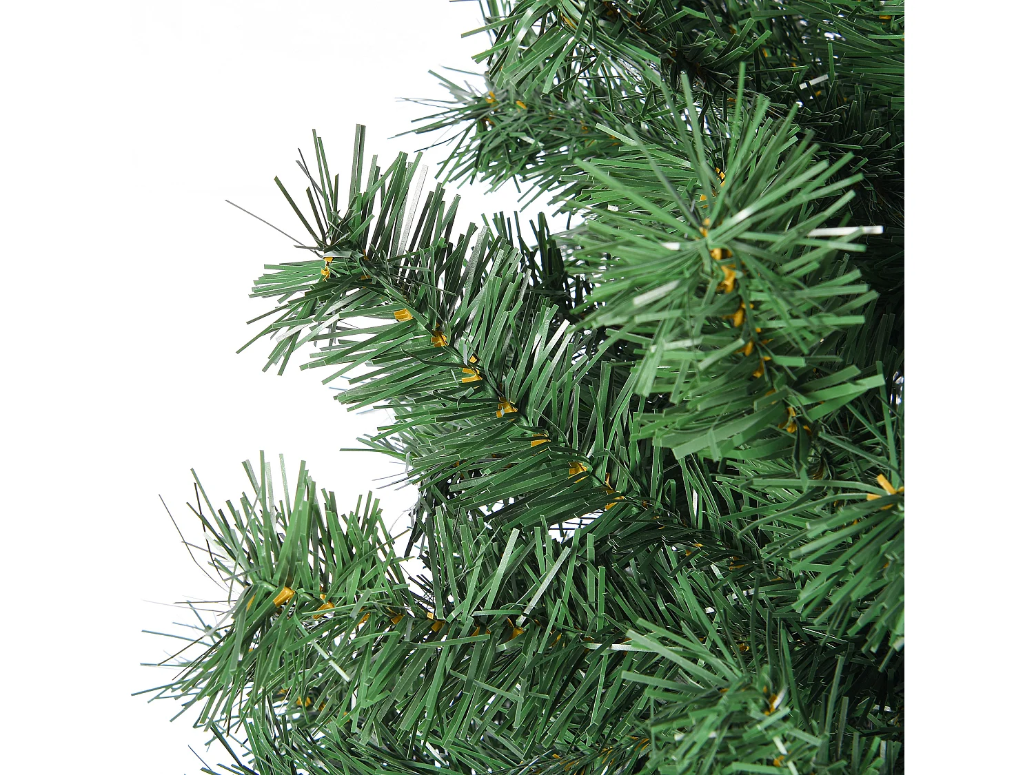 Arbre de Noël 180 cm épais sapin vert 800 branches réalistes