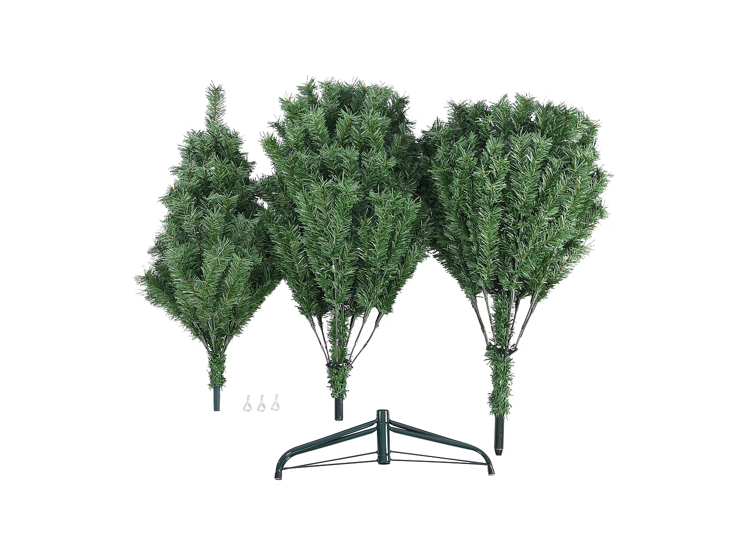 Arbre de Noël artificiel vert 240 cm Super épais 1300 branches