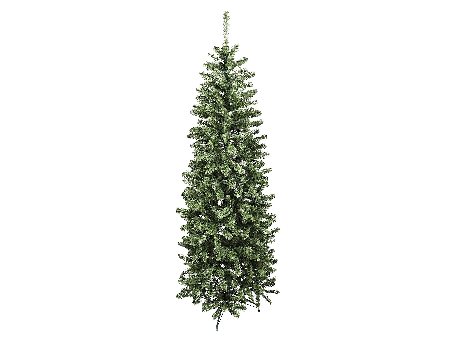 Albero di natale Verde Abete Artificiale da 180 cm Realistico e Folto 645 Rami