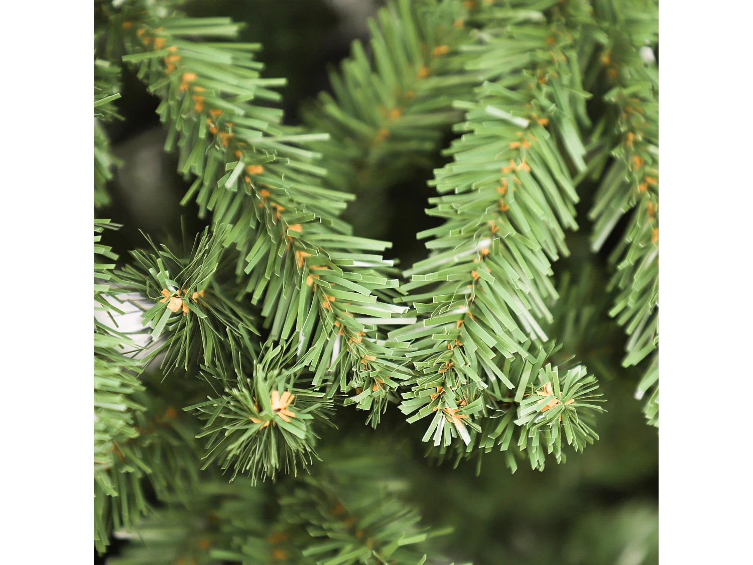 Albero di natale Verde Abete Artificiale da 180 cm Realistico e Folto 645 Rami