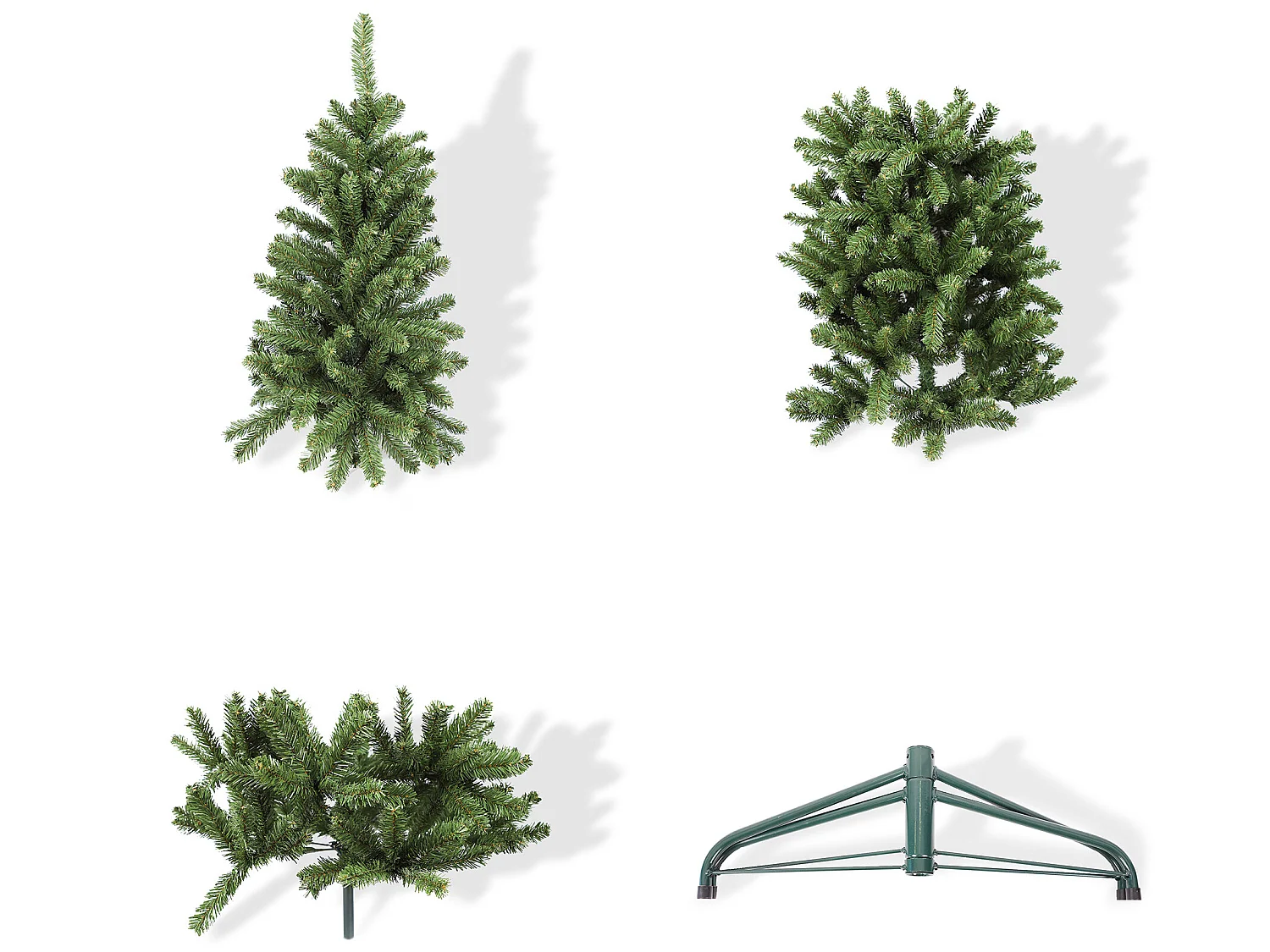 Árvore de Natal Artificial 180 cm Verde Realista com 645 ramos