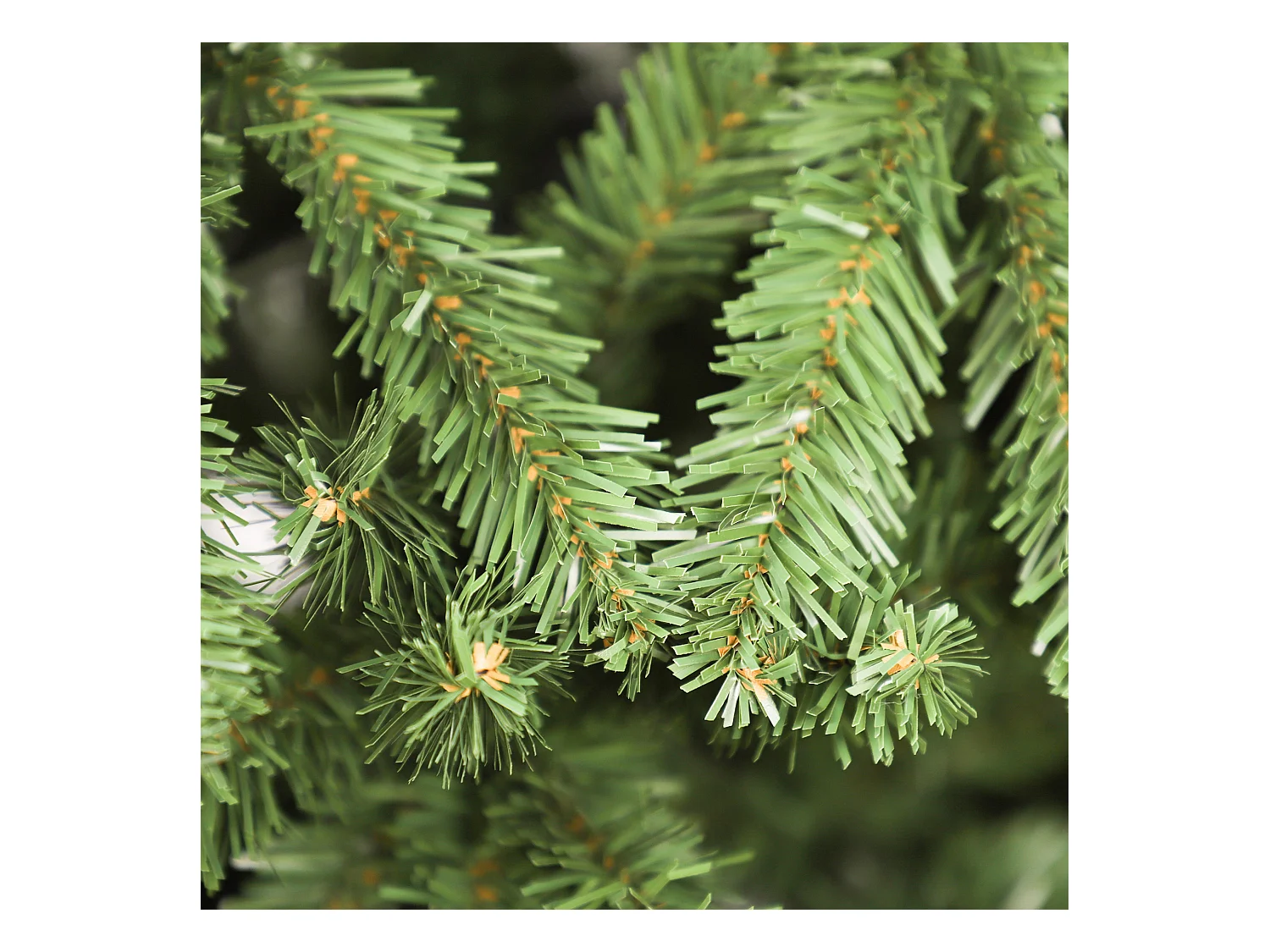 Árvore de Natal Artificial de Abeto 210 cm Verde Realista 963 Ramos