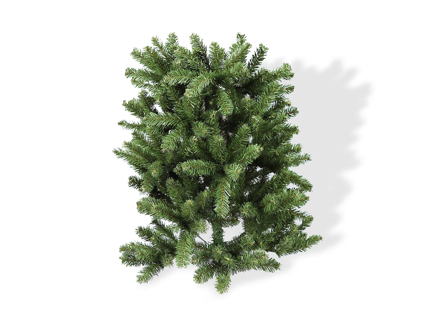 Árvore de Natal Artificial de Abeto 210 cm Verde Realista 963 Ramos