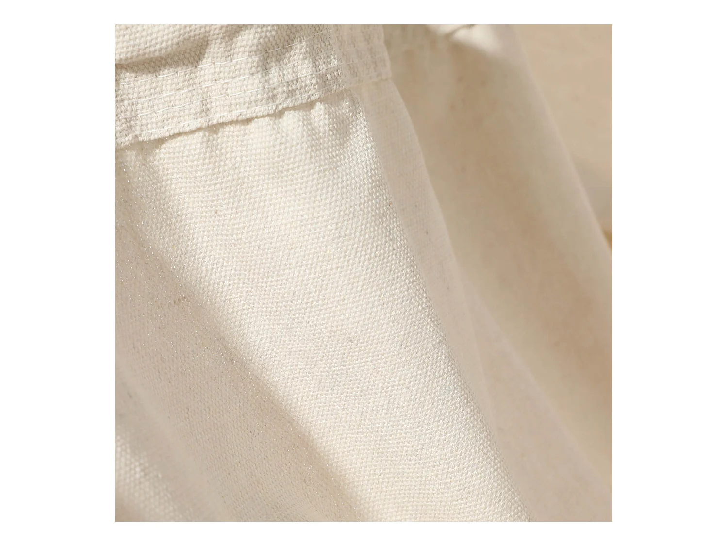 Hamaca mecedora Suspendida Beige para Jardín con Cojines Colgantes