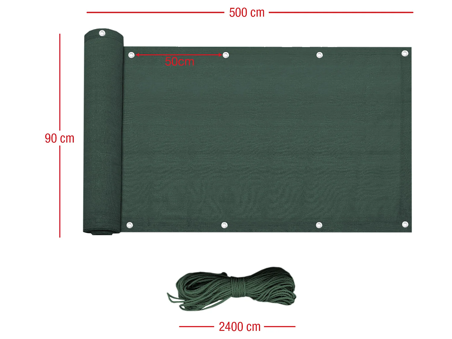SWANEW Schermo privacy in PVC recinzione privacy in PVC Protezione della visibilità Resistente