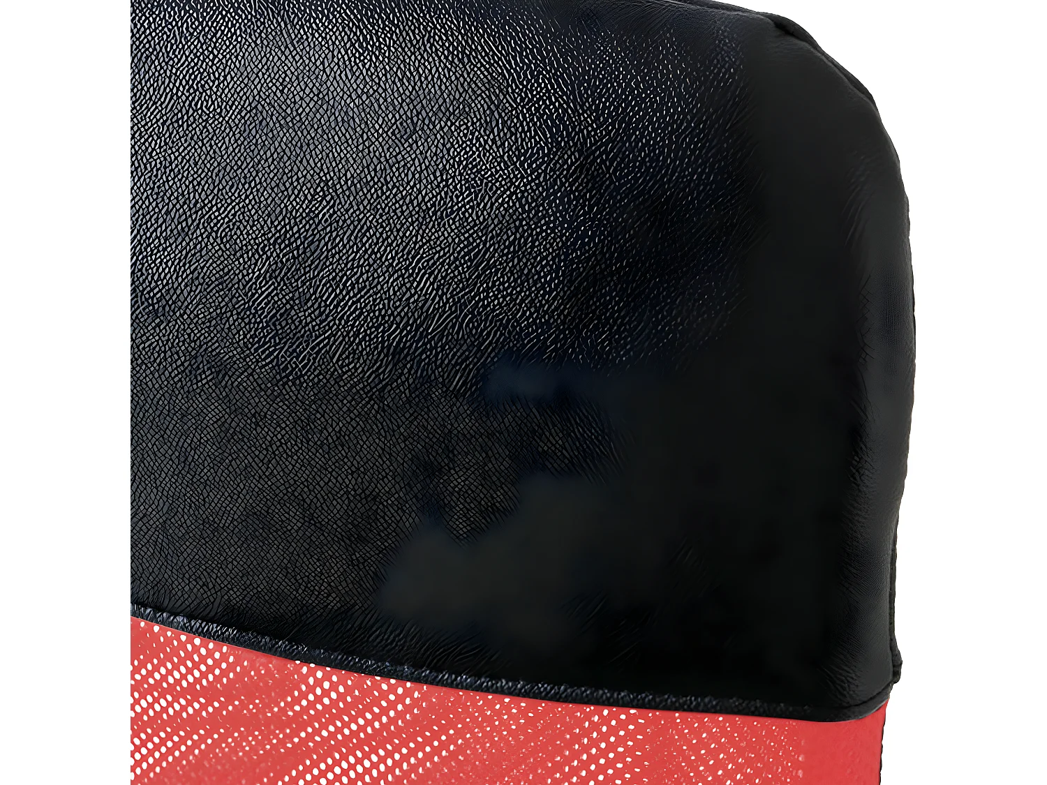 Rebecca Mobili Cadeira de Secretária de Poltrona Rodas Vermelhas Pretas 113/123x57,5x58,5