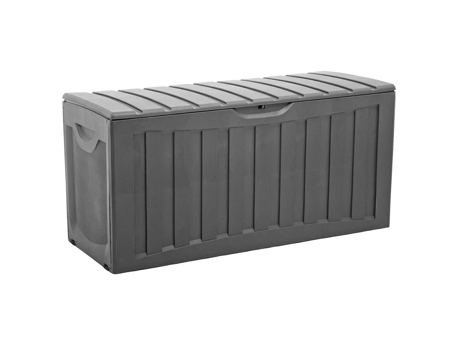 Cestino per esterni in resina da 340 litri 118x53x57cm 7house