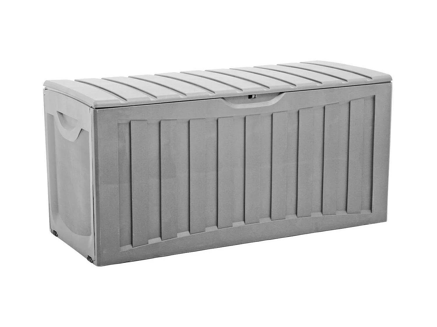 Cestino per esterni in resina da 340 litri 118x53x57cm 7house