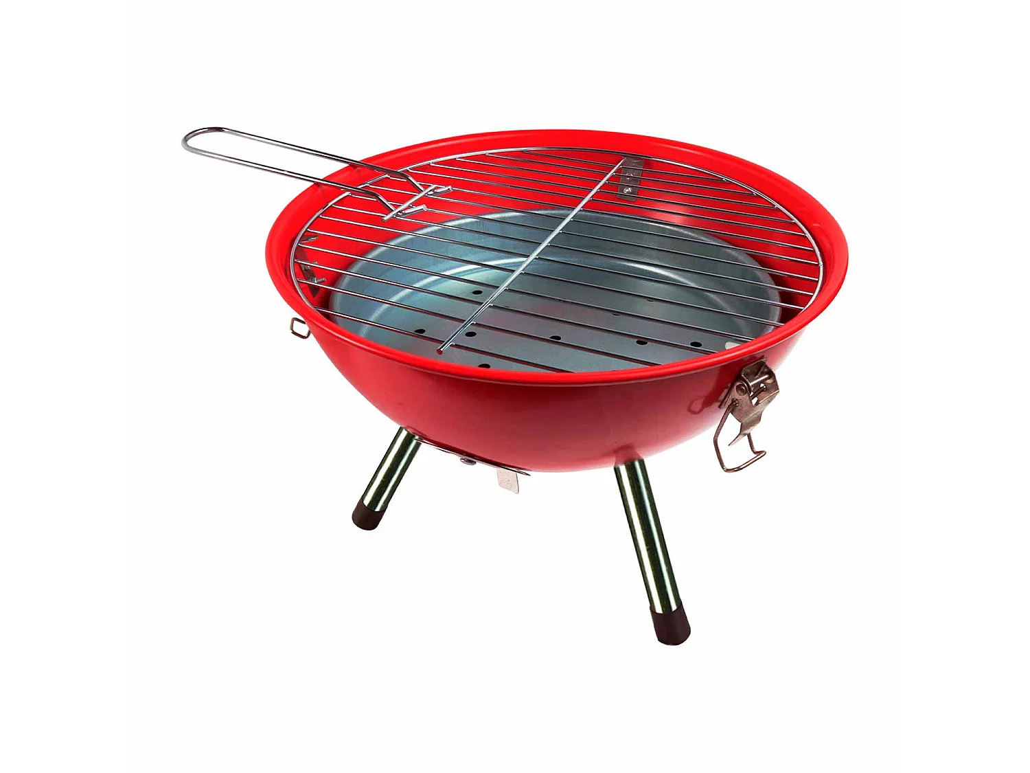 Barbecue au charbon de bois Village Rouge Ø35,5x46cm 7house