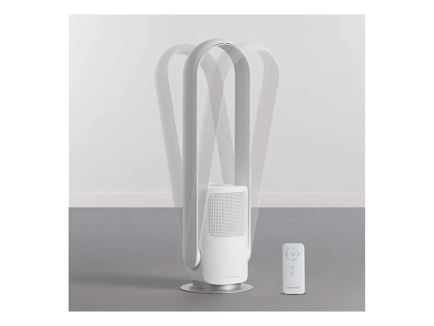 Ventilador de Pie WiFi Ø25.5cm 26W 9 Velocidades Vital Silence Blanco Dayron