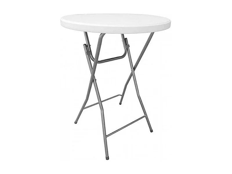 Mesa Plegable Redonda Alta de 80x110cm Catering 7house