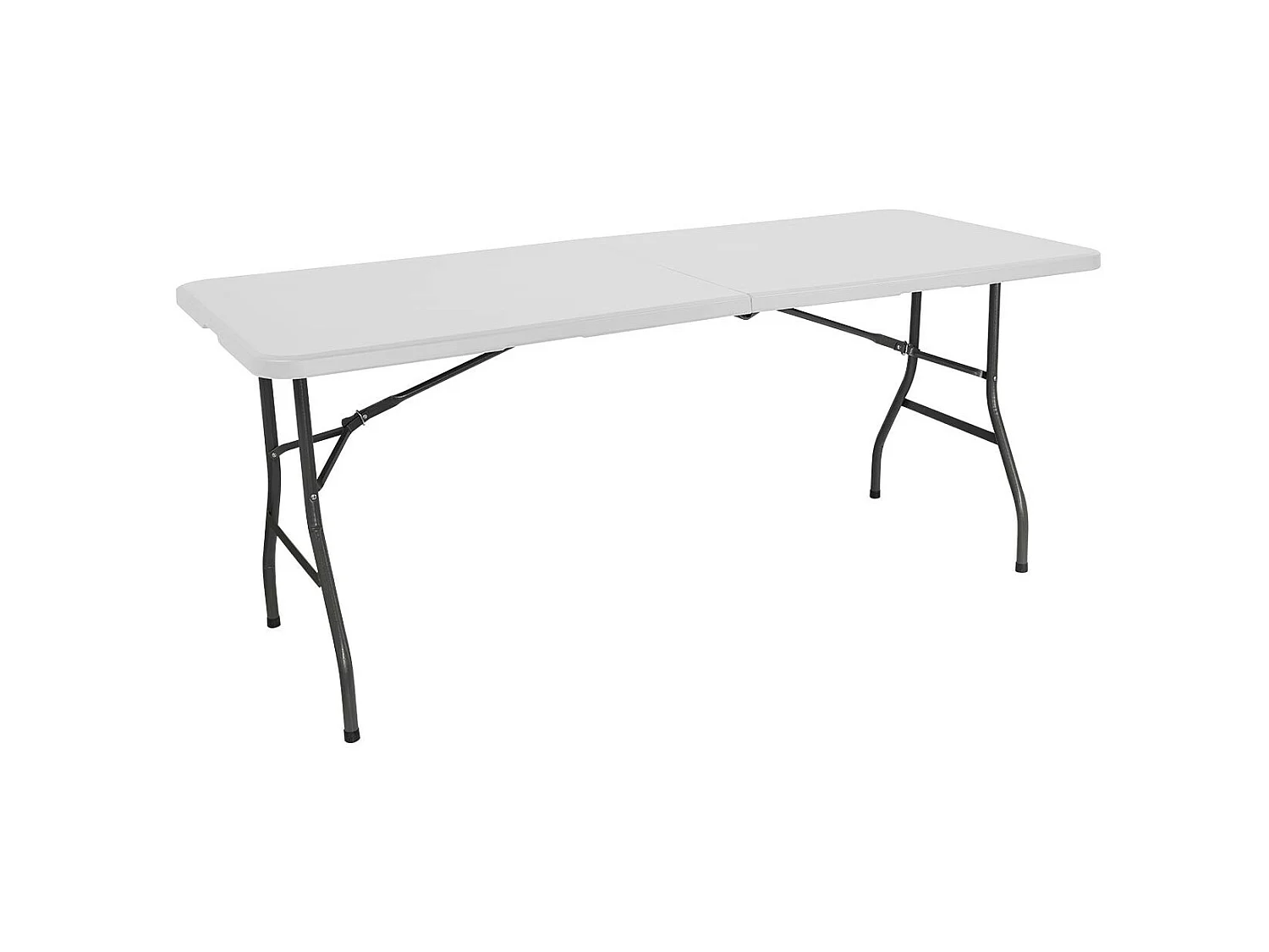 Mesa Plegable 240cm Rectangular Blanca Catering 7house