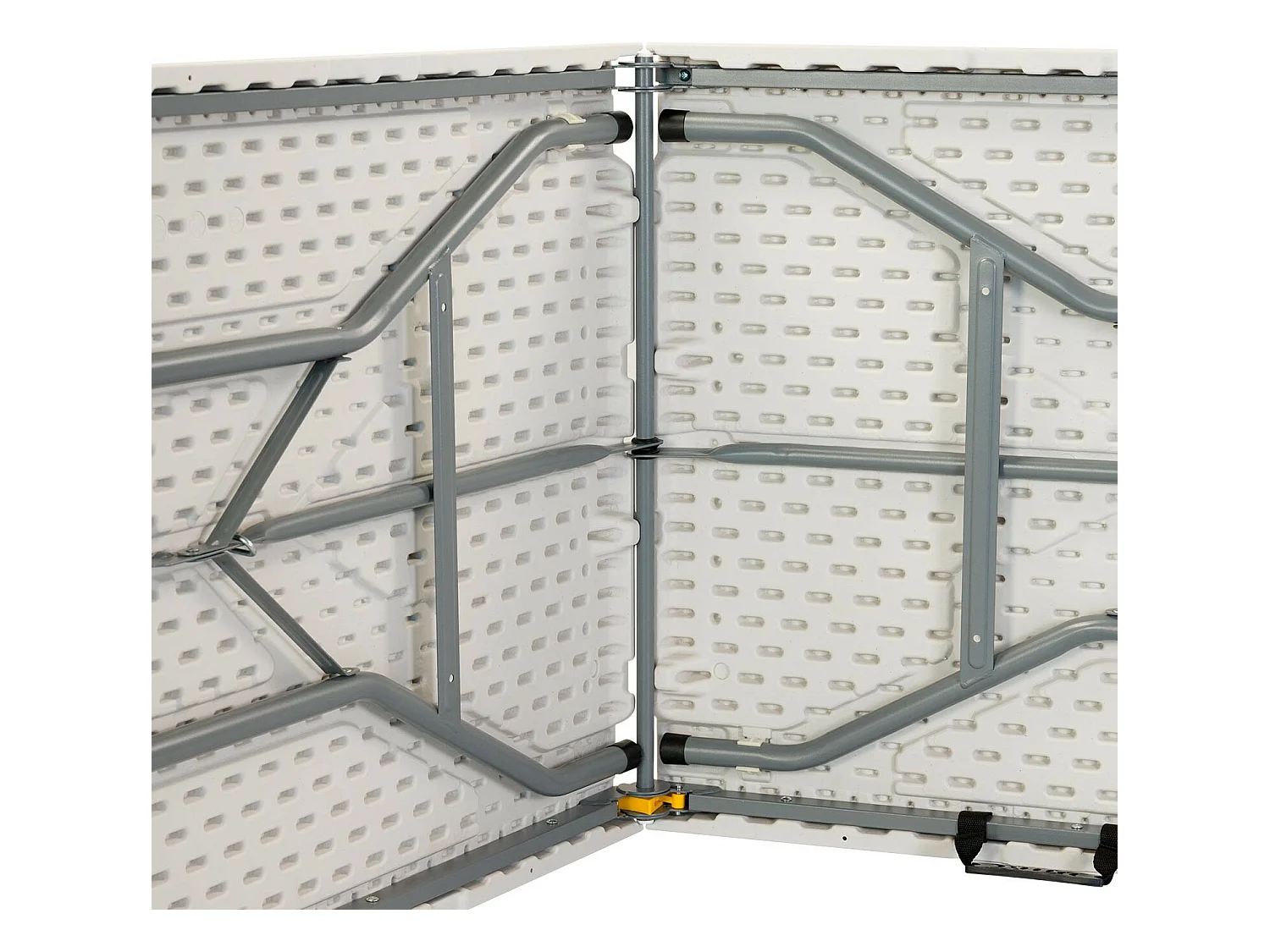 Pack 2 Mesas Plegables 150cm Rectangular Blanca Catering 7house