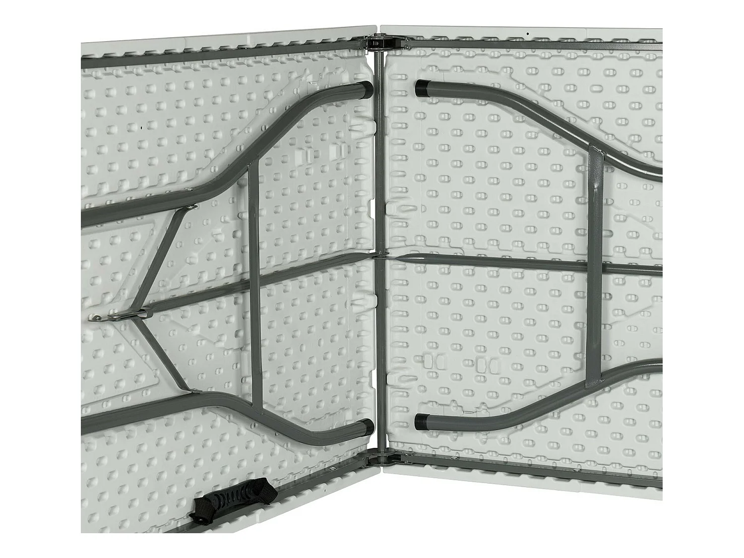 Pack 2 Tables pliantes 240cm Rectangulaire Blanc Traiteur 7house