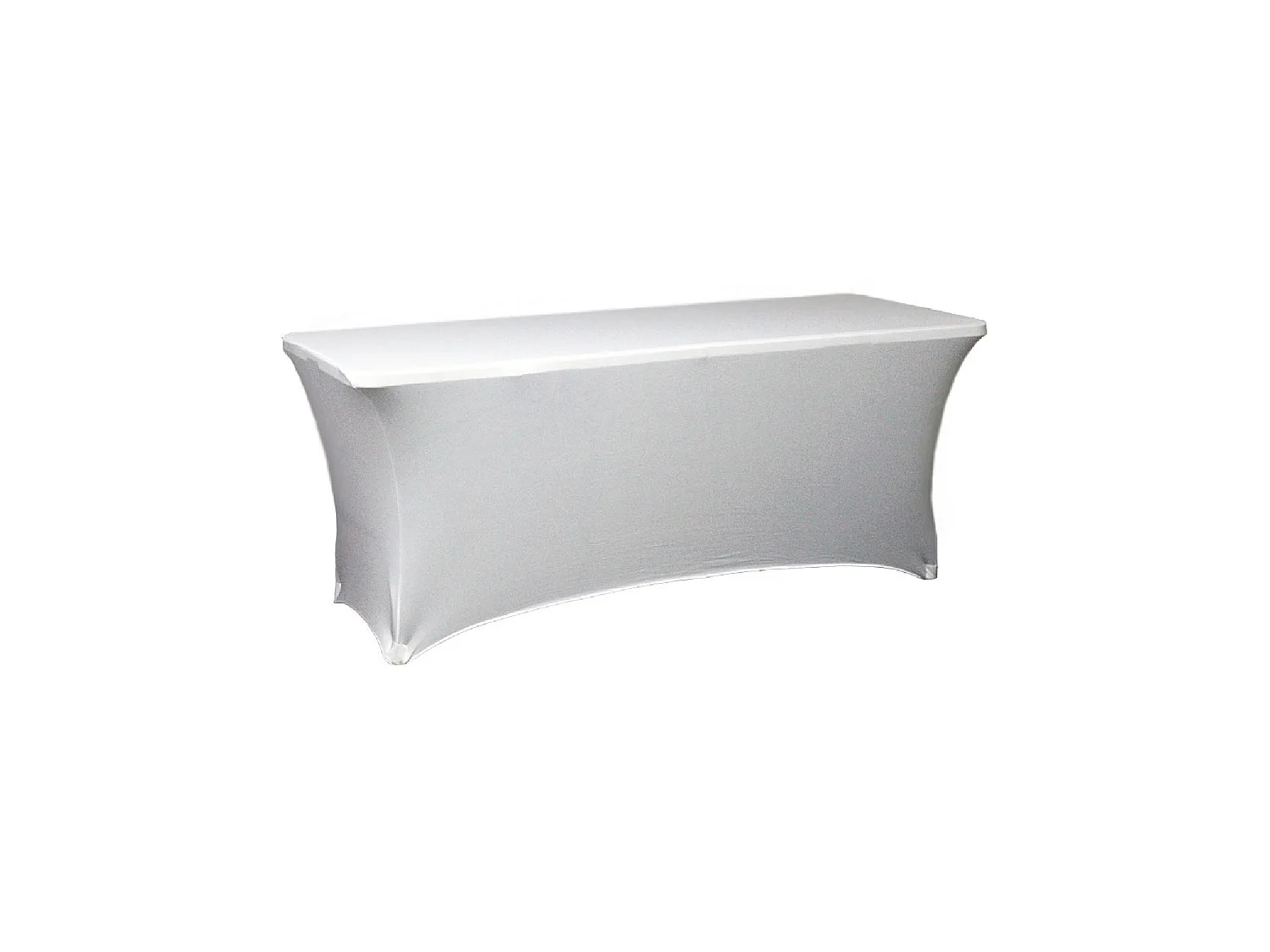 Table pliante 180cm Blanc + Housse Traiteur 7house