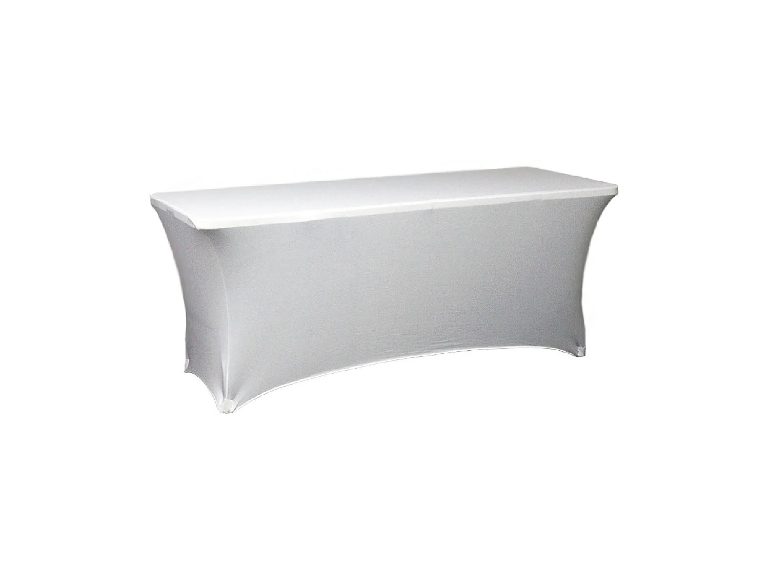 Table pliante 180cm Blanc + Housse Traiteur 7house