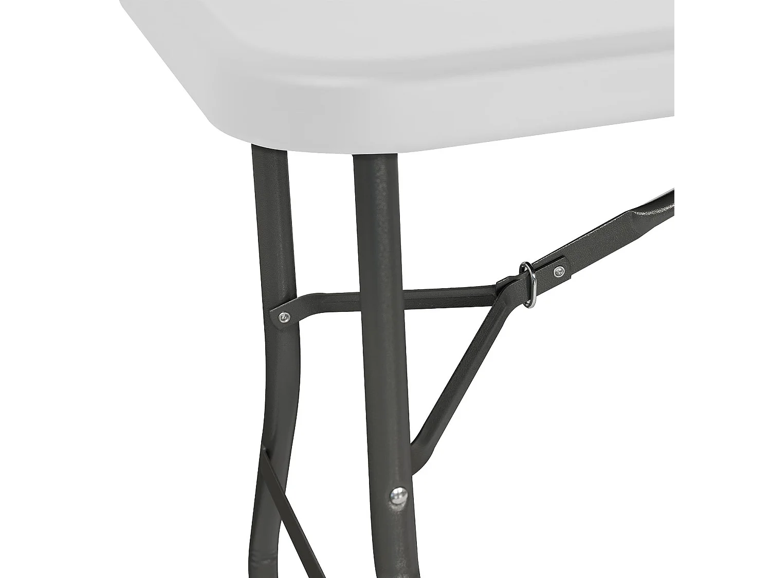 Table pliante 180cm Blanc + Housse Traiteur 7house
