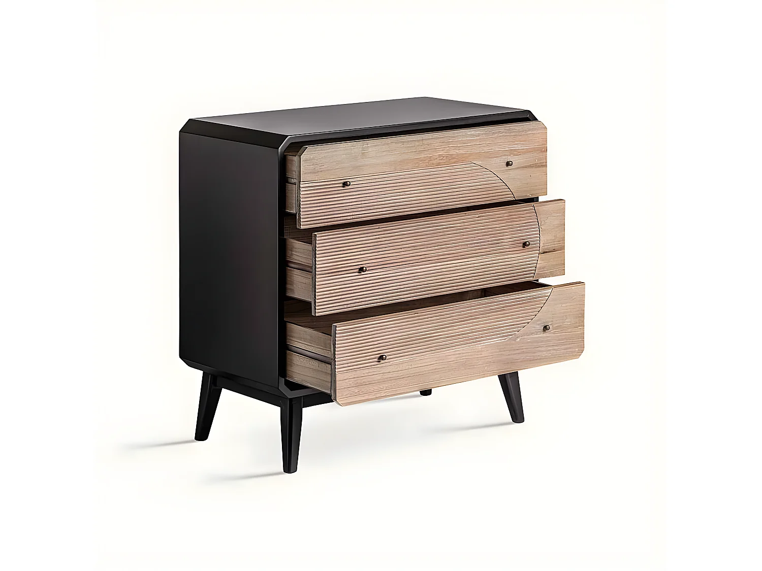 Comoda De 3 Cajones De La Serie Toronto De