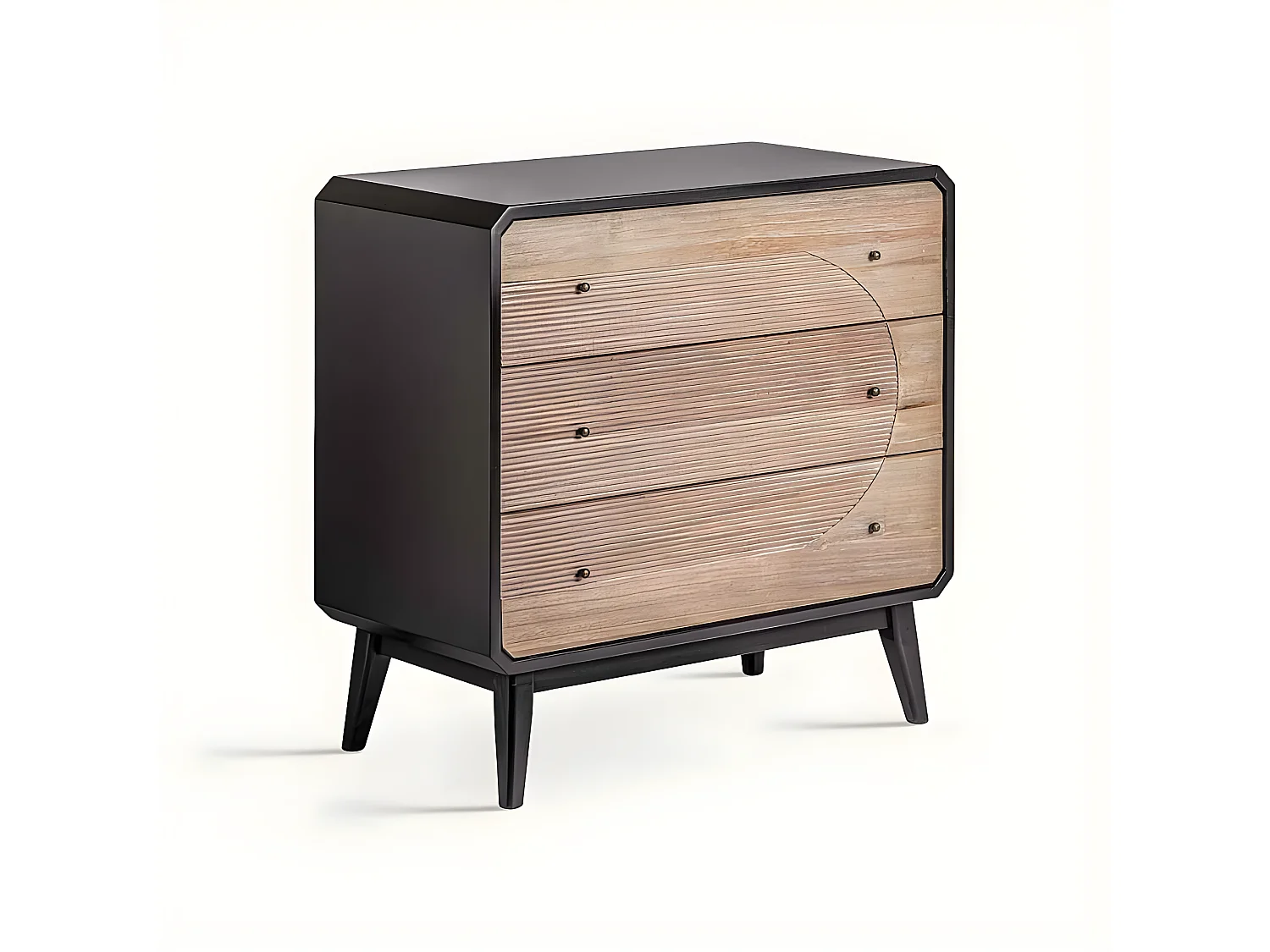 Comoda De 3 Cajones De La Serie Toronto De