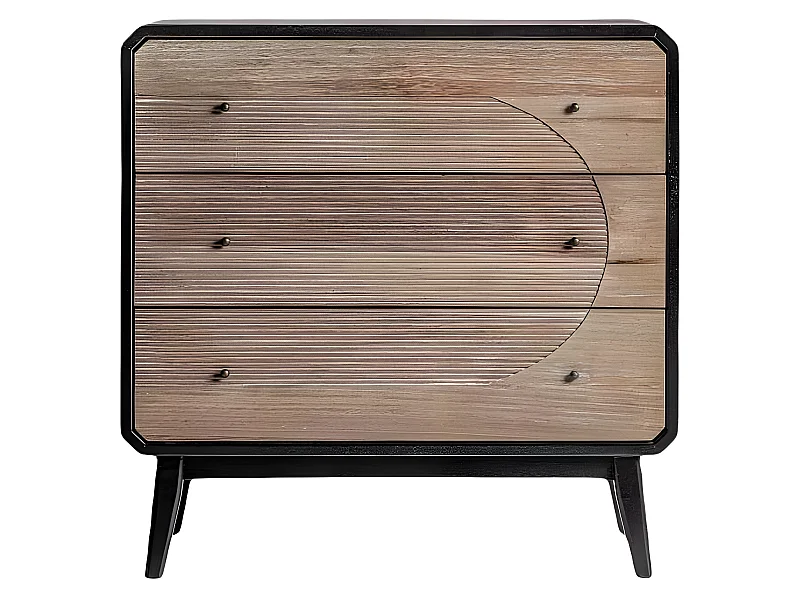 Comoda De 3 Cajones De La Serie Toronto De