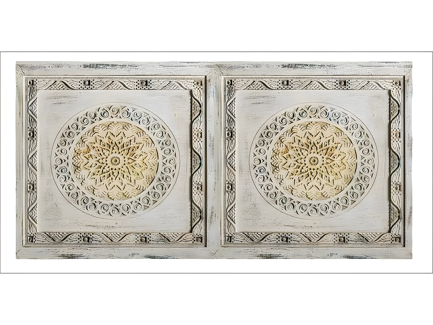 Jaipur lit décoratif en-tête 160 cm burkina