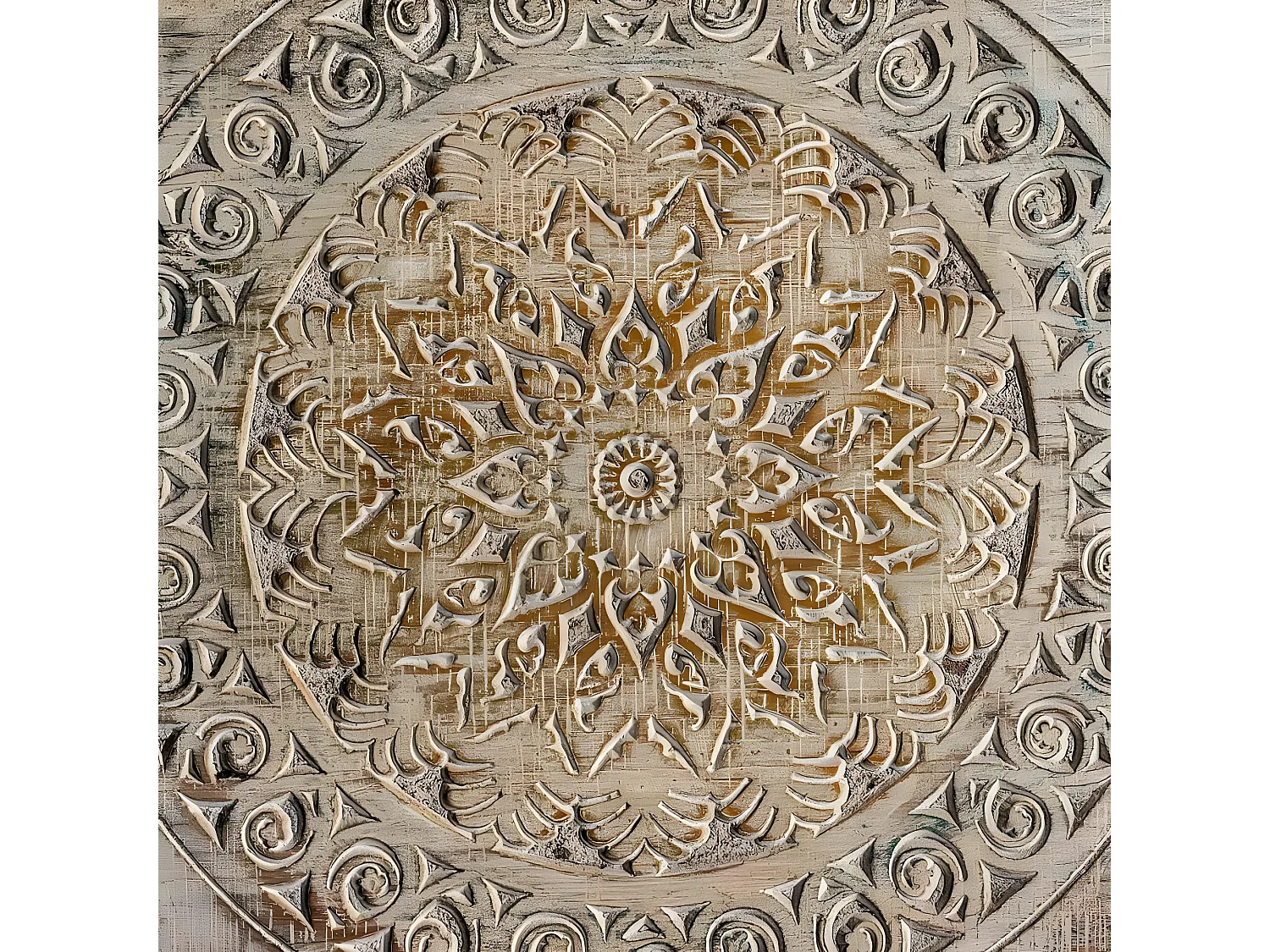 Jaipur lit décoratif en-tête 160 cm burkina