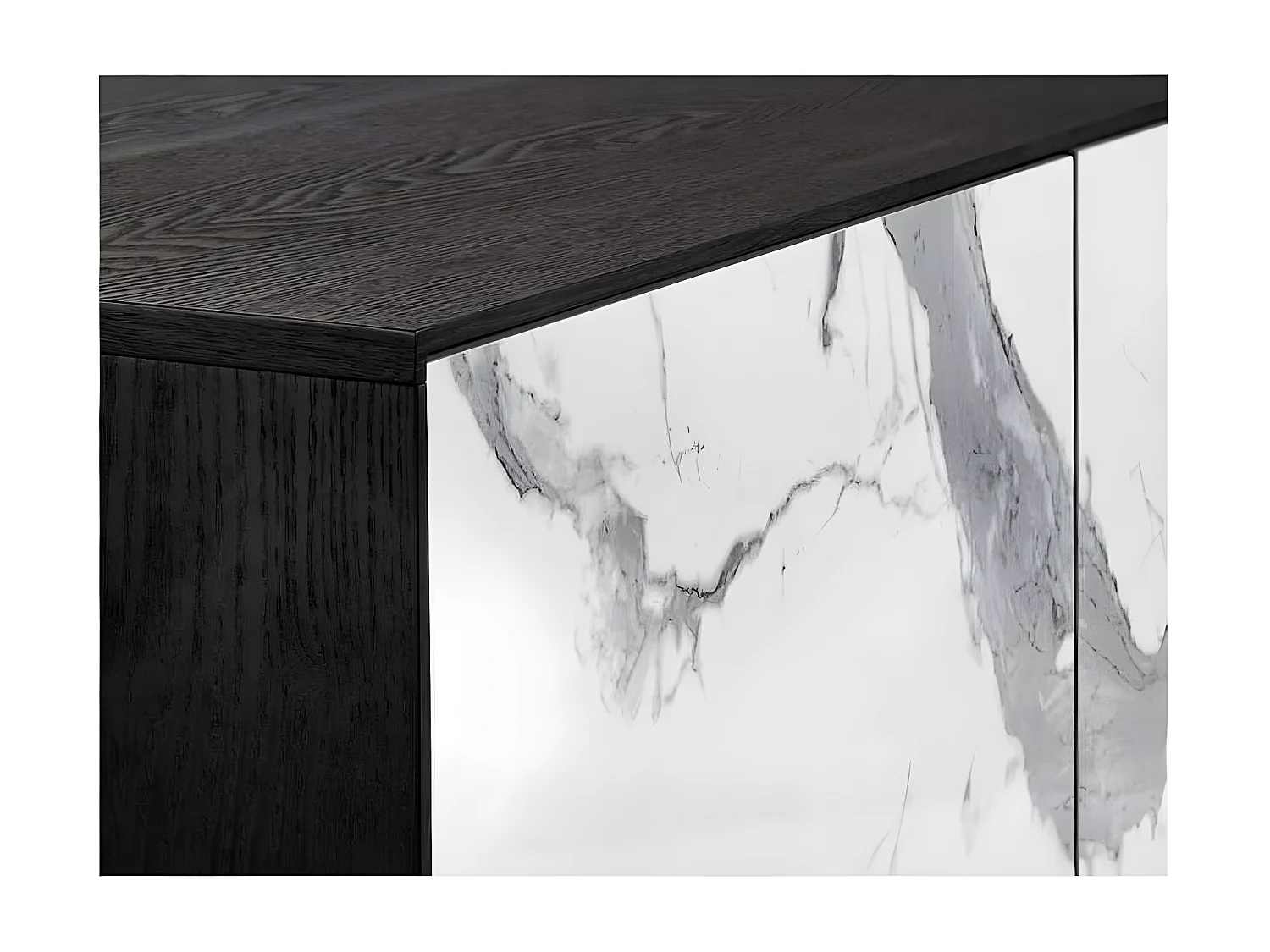 Mueble aparador con frontal marmolado KERALA de Schuller