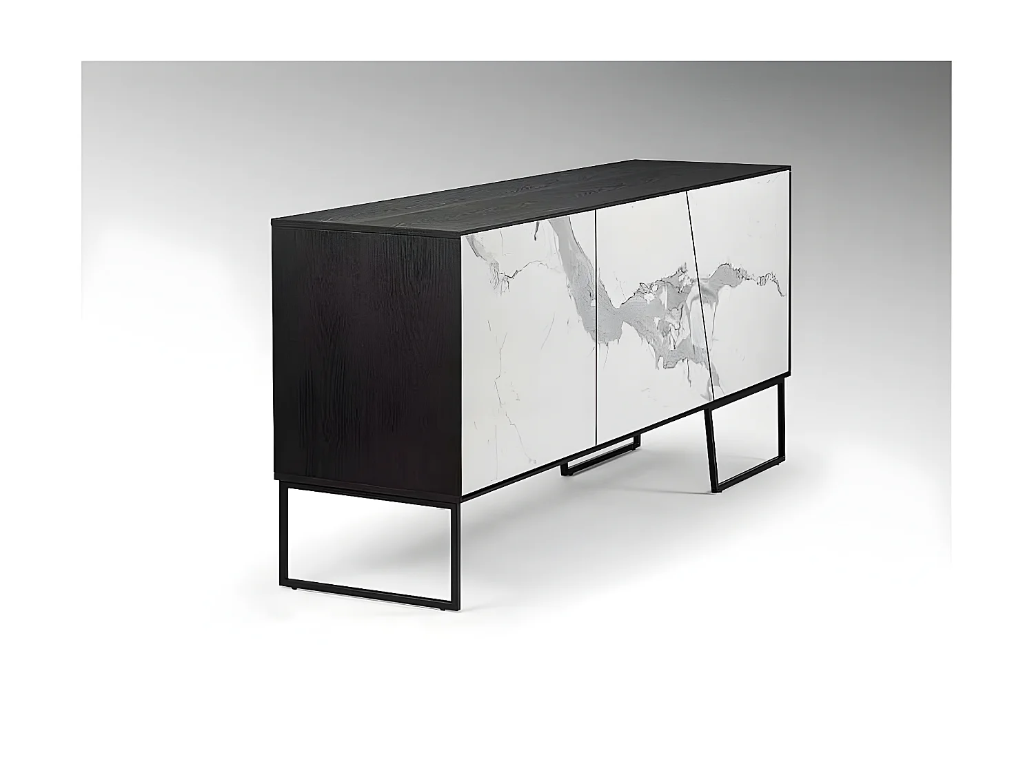 Mueble aparador con frontal marmolado KERALA de Schuller