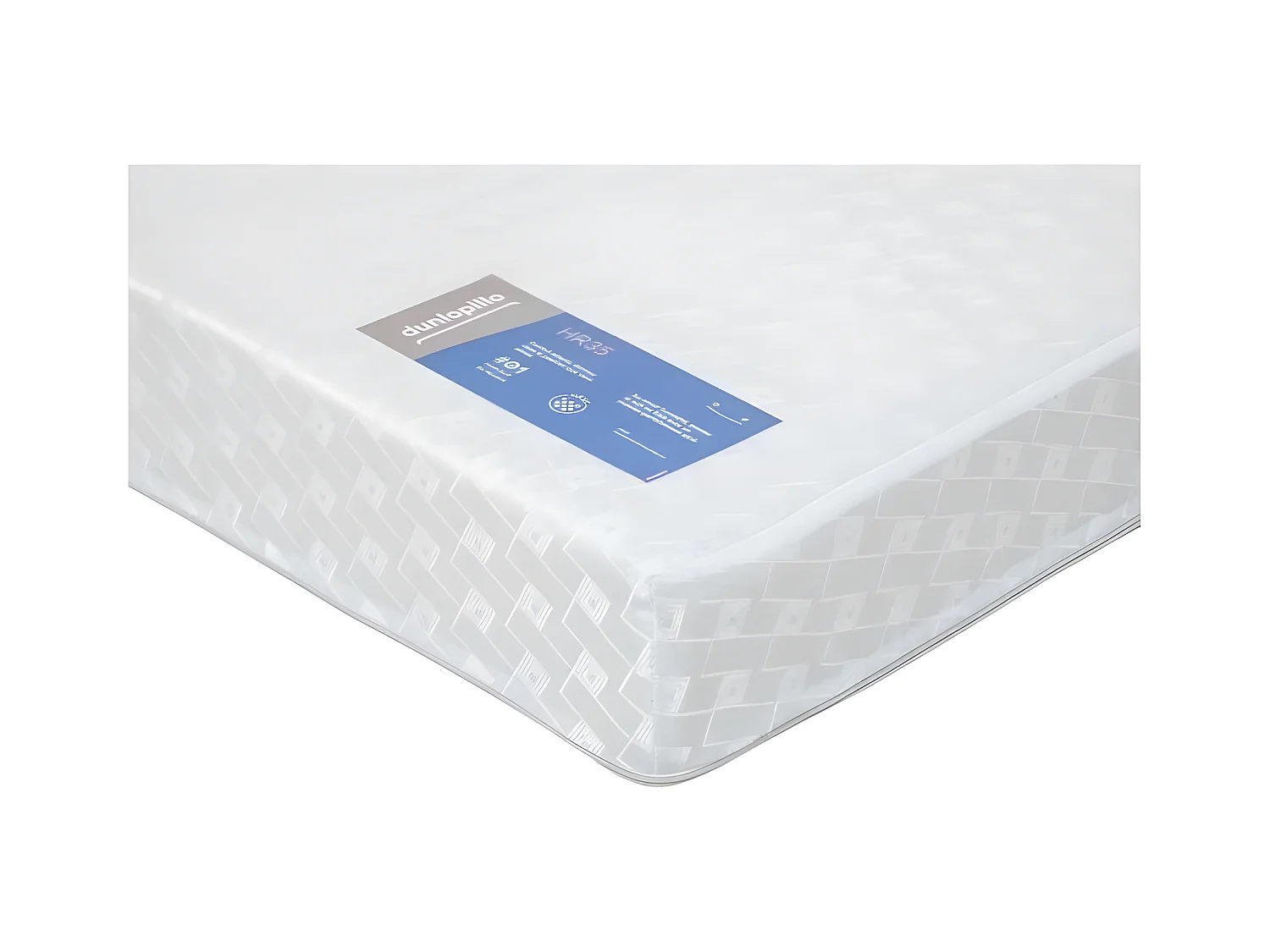 Banquette Clic clac Dunlopillo- Tissu Marine + 2 coussins Noir - L 194 x P 98 x H 102 cm - ALEX