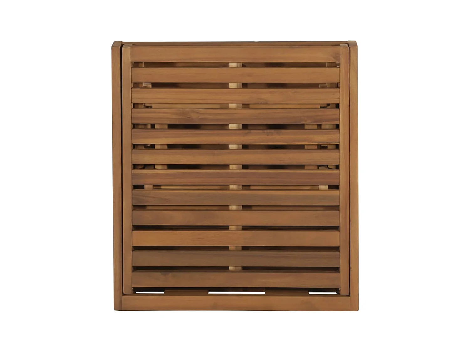 Lettino Prendisole Pieghevole in Legno Massello di Acacia