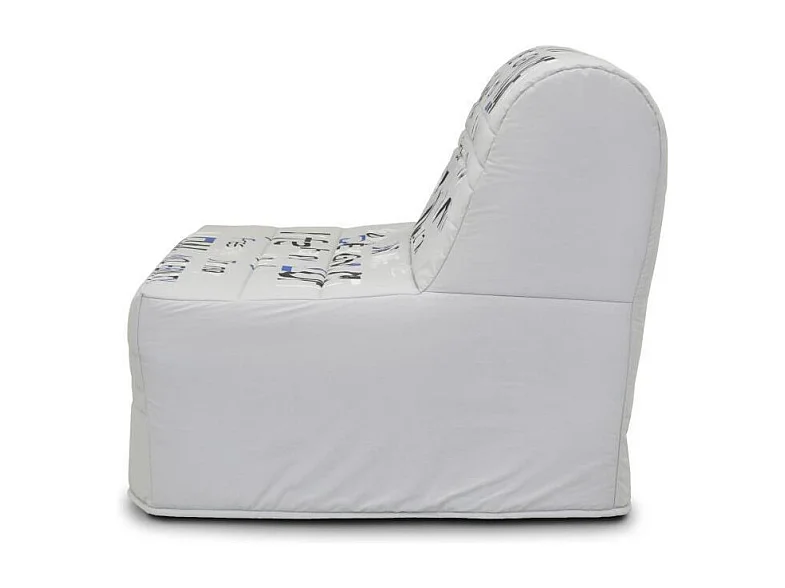 Schlafsofa BZ Anthrazit Umwandelbar 2 Plätze Joe GRUHIER