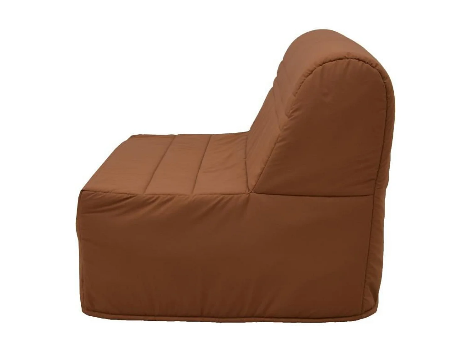 Slaapbank BZ 2 plaatsen Joe Stof Terracotta Franse Fabricage