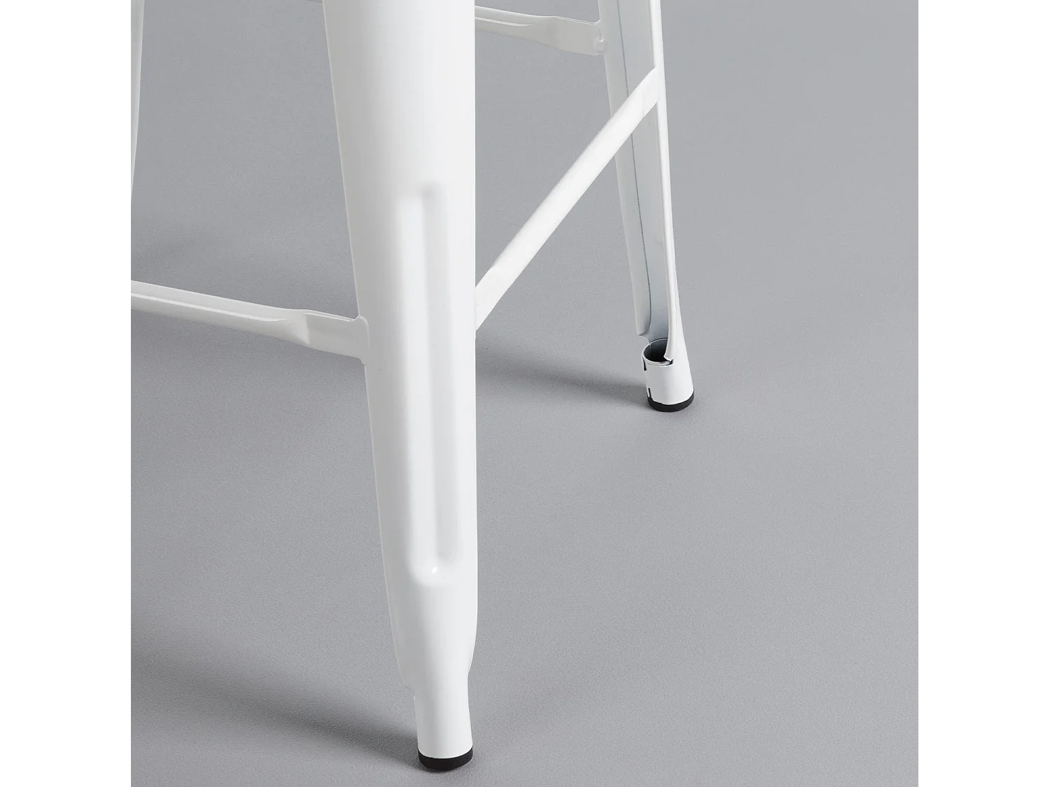 Taburete Industrial Strong con Asiento de Madera 42x42x76.5cm Thinia Home