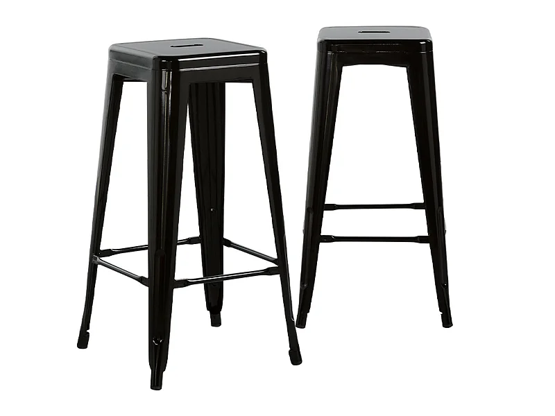 Pack 2 Taburetes Industriales Strong 43x43x76cm Thinia Home