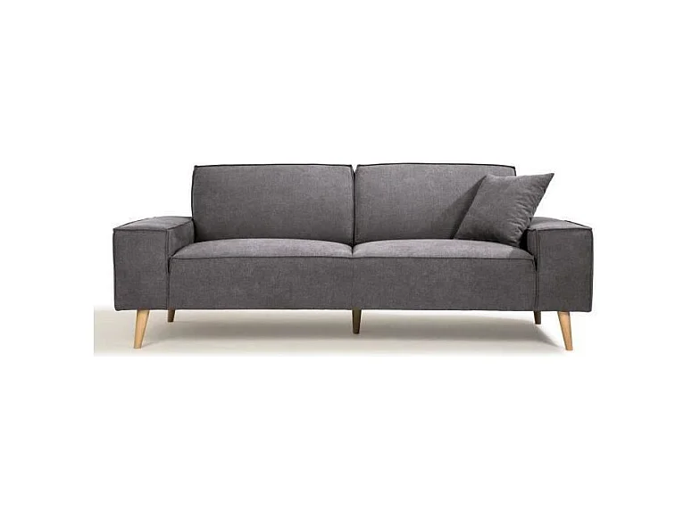 Rechte Bank 3-zits Grijs HEXAGONE GUSTAVE