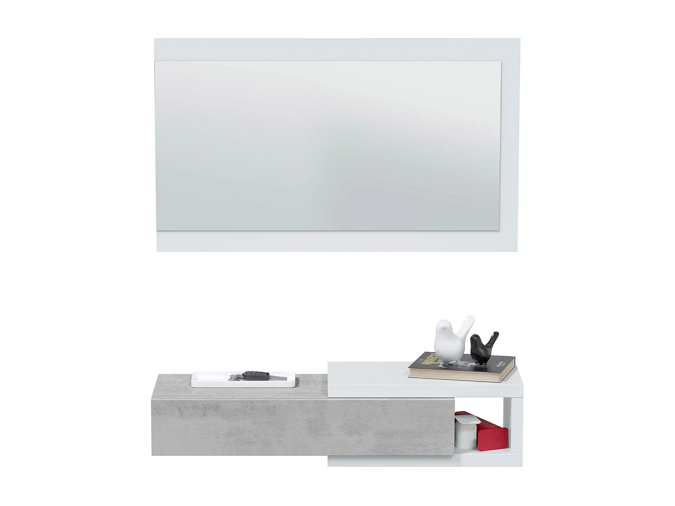 Recibidor con espejo Enzo