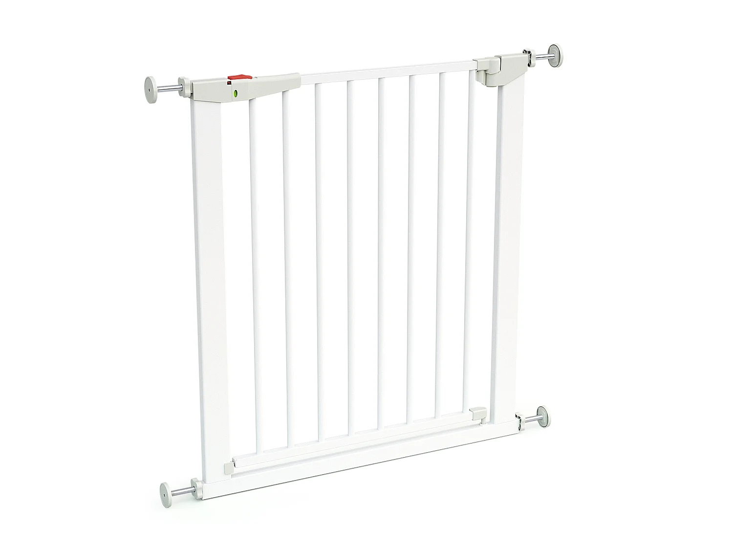 Baby veiligheidshek in staal Wit 72,5 en 79,5 cm MOBI