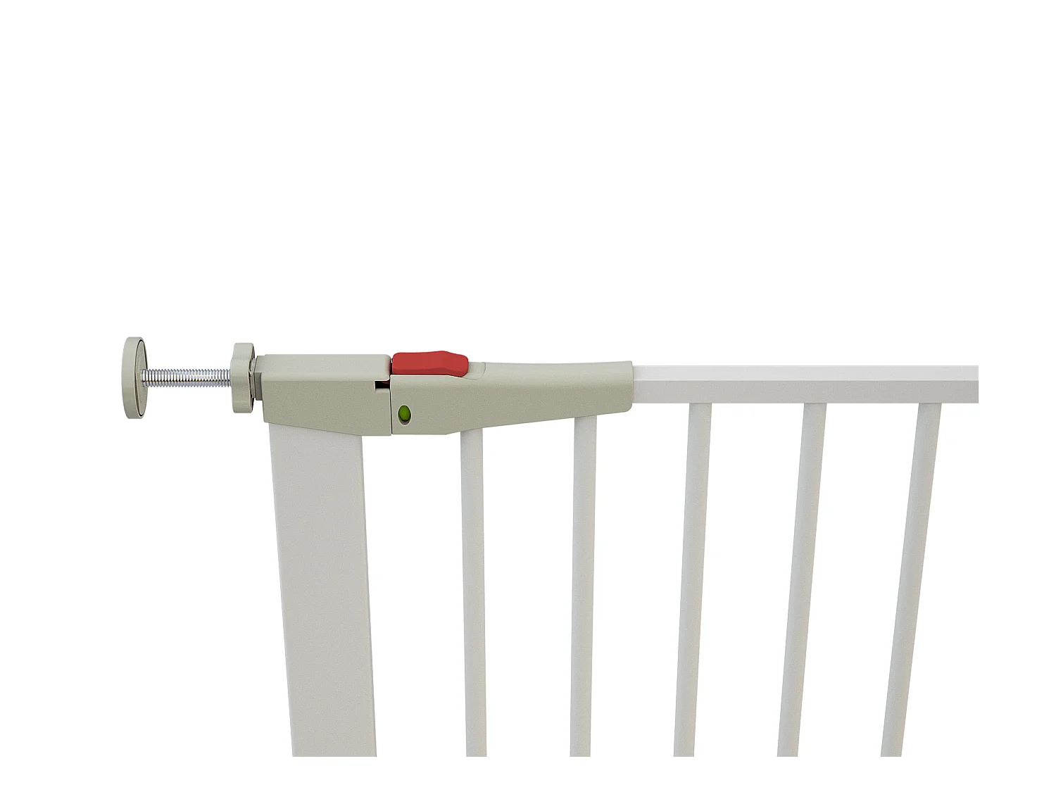 Baby veiligheidshek in staal Wit 72,5 en 79,5 cm MOBI