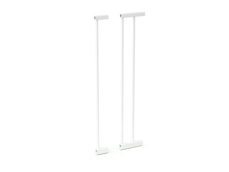Extensión barrera de seguridad bebé acero - Blanco - 79 x 3,5 x 76,5 cm