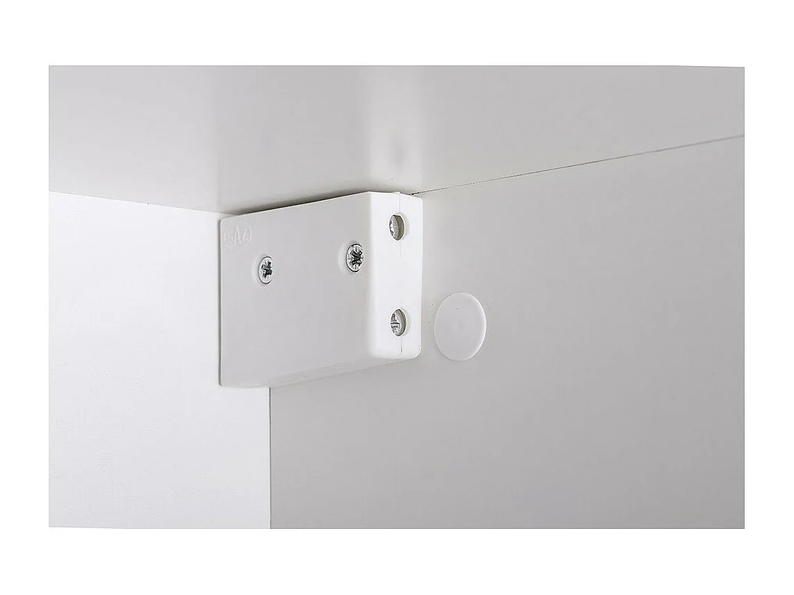 Möbelset für das Wohnzimmer SWITCH XXIII – LED – Weiß und Eiche – Hängendes Design