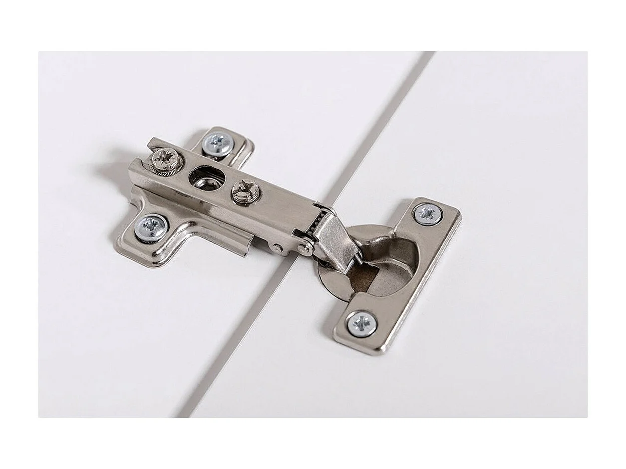 Set woonkamermeubels SWITCH XXIII – LED – Grijs en wit – Hangend design