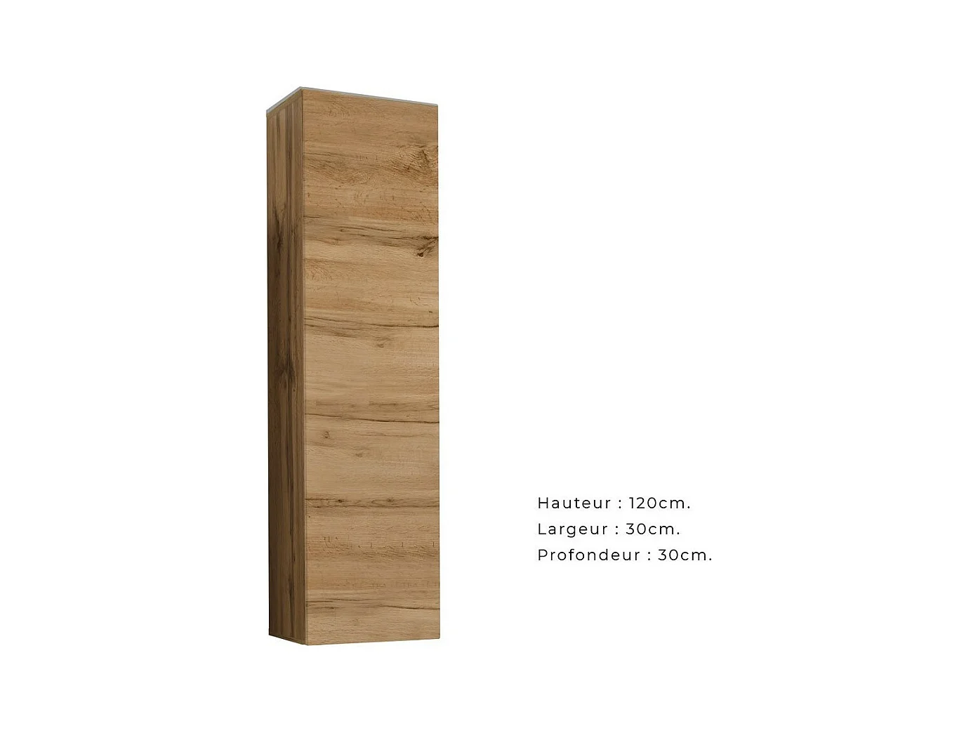 Conjunto de muebles de salón SWITCH XXVI – Roble – Iluminación LED – Diseño moderno