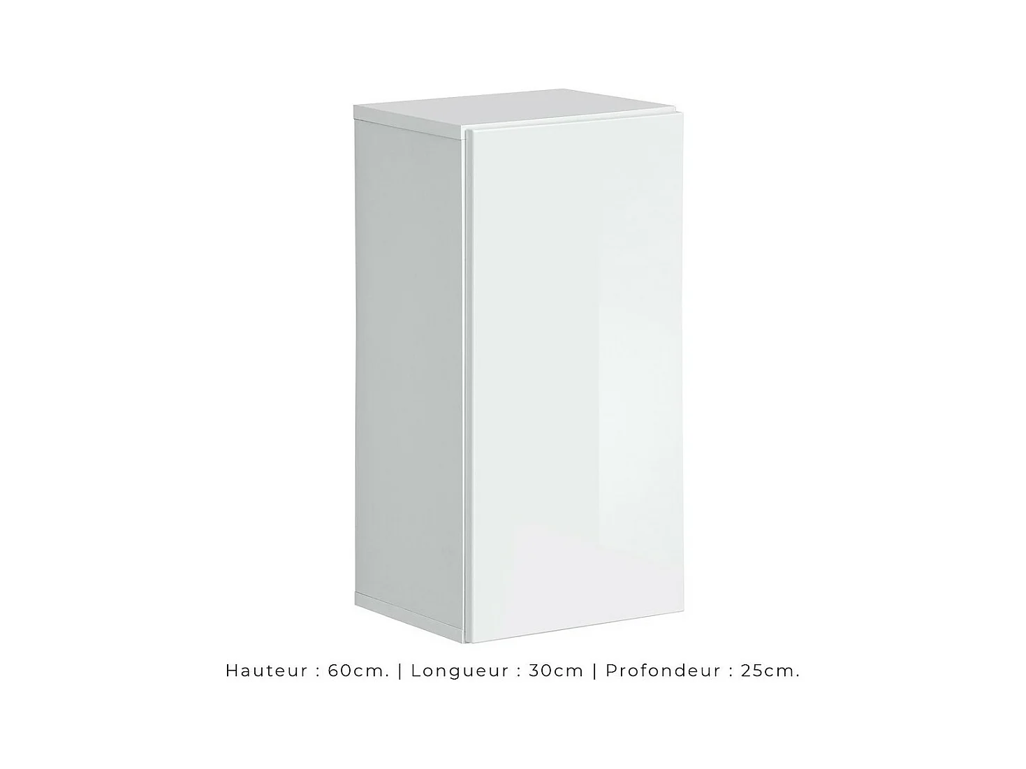 Set di mobili da soggiorno SWITCH XXV – LED – Bianco e Rovere – Composizione murale design