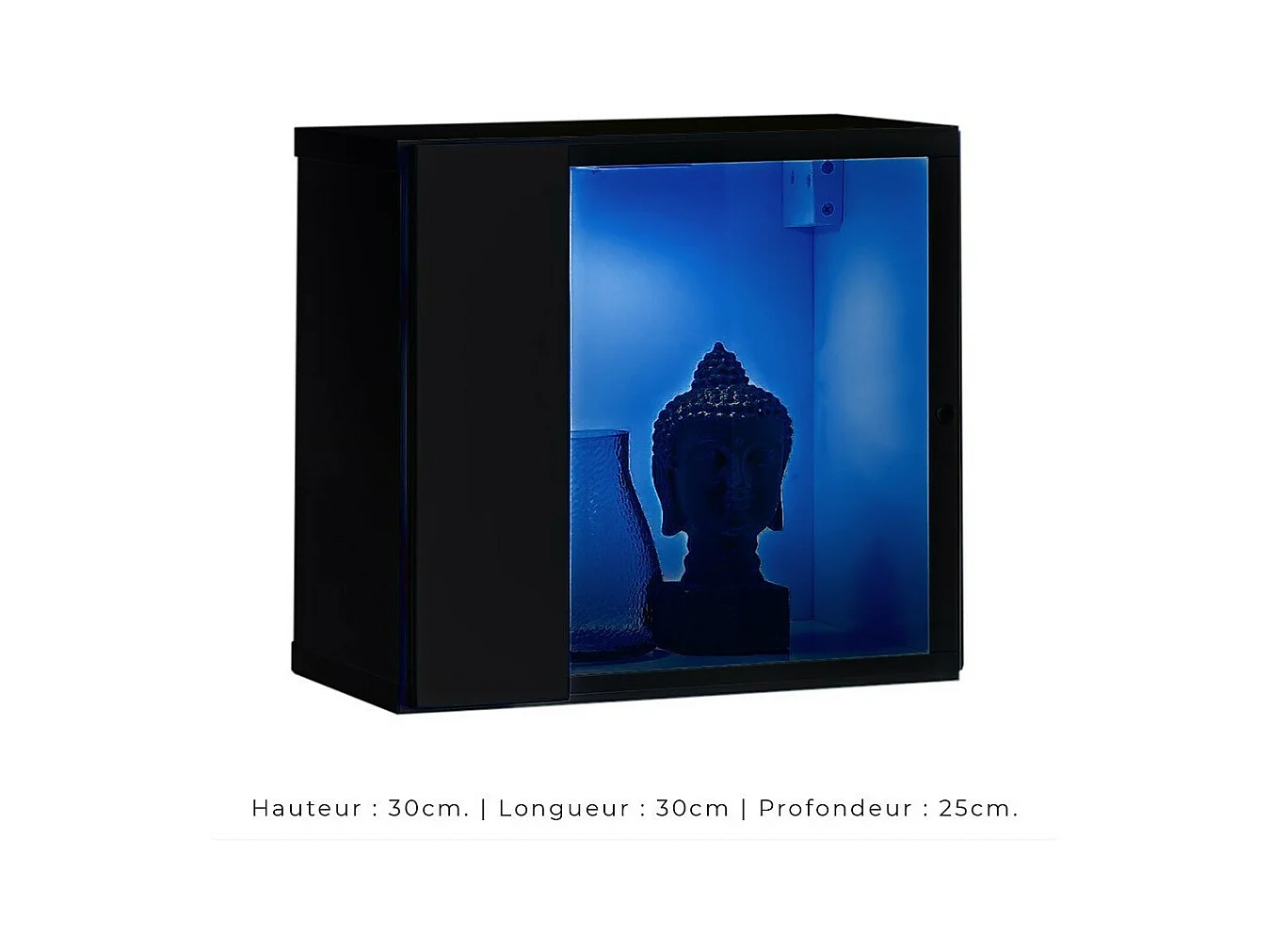 Conjunto de muebles de salón SWITCH XXI diseño, color blanco y negro.