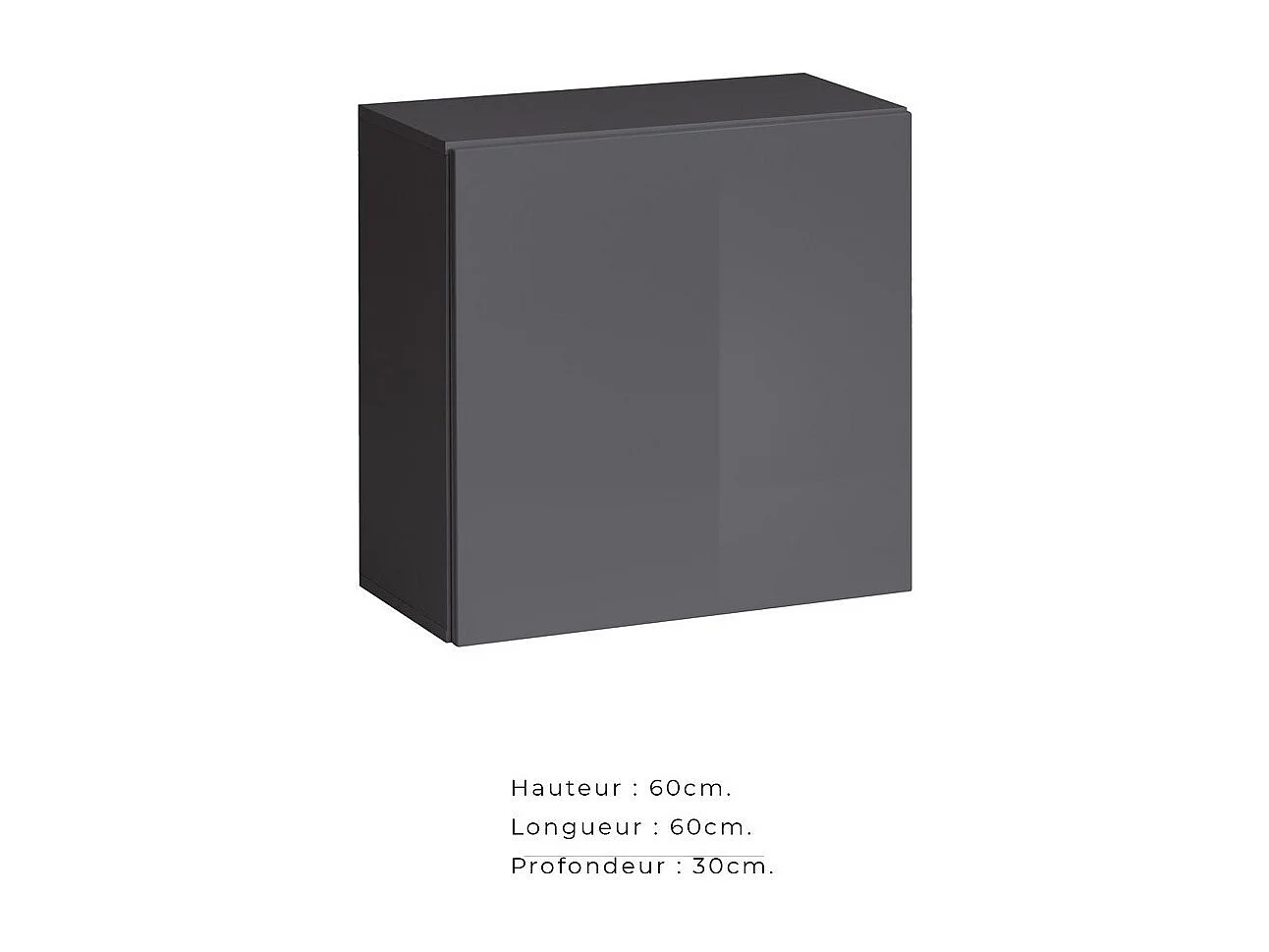 Woonkamerset SWITCH XXVI design, in zwart en grijs.