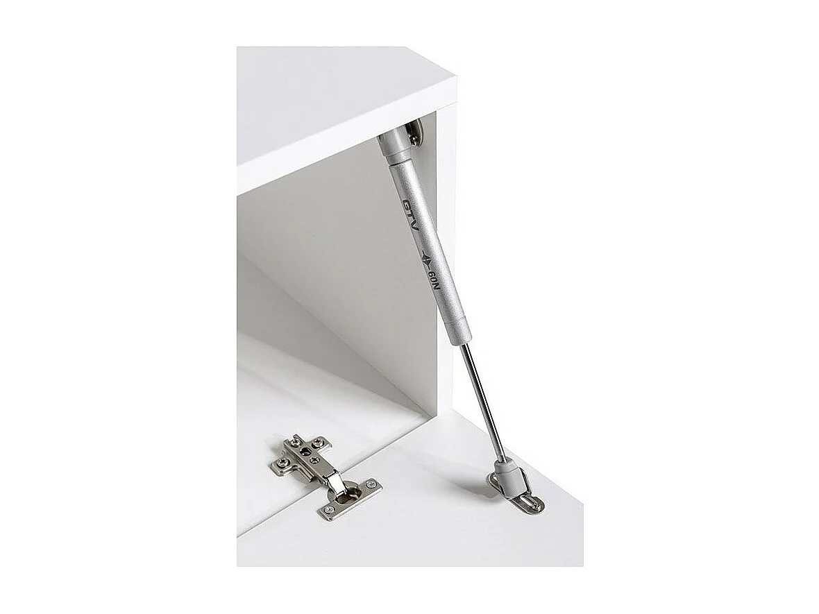 Set woonkamermeubels SWITCH XXV – LED – Grijs en Eiken – Zwevend ontwerp