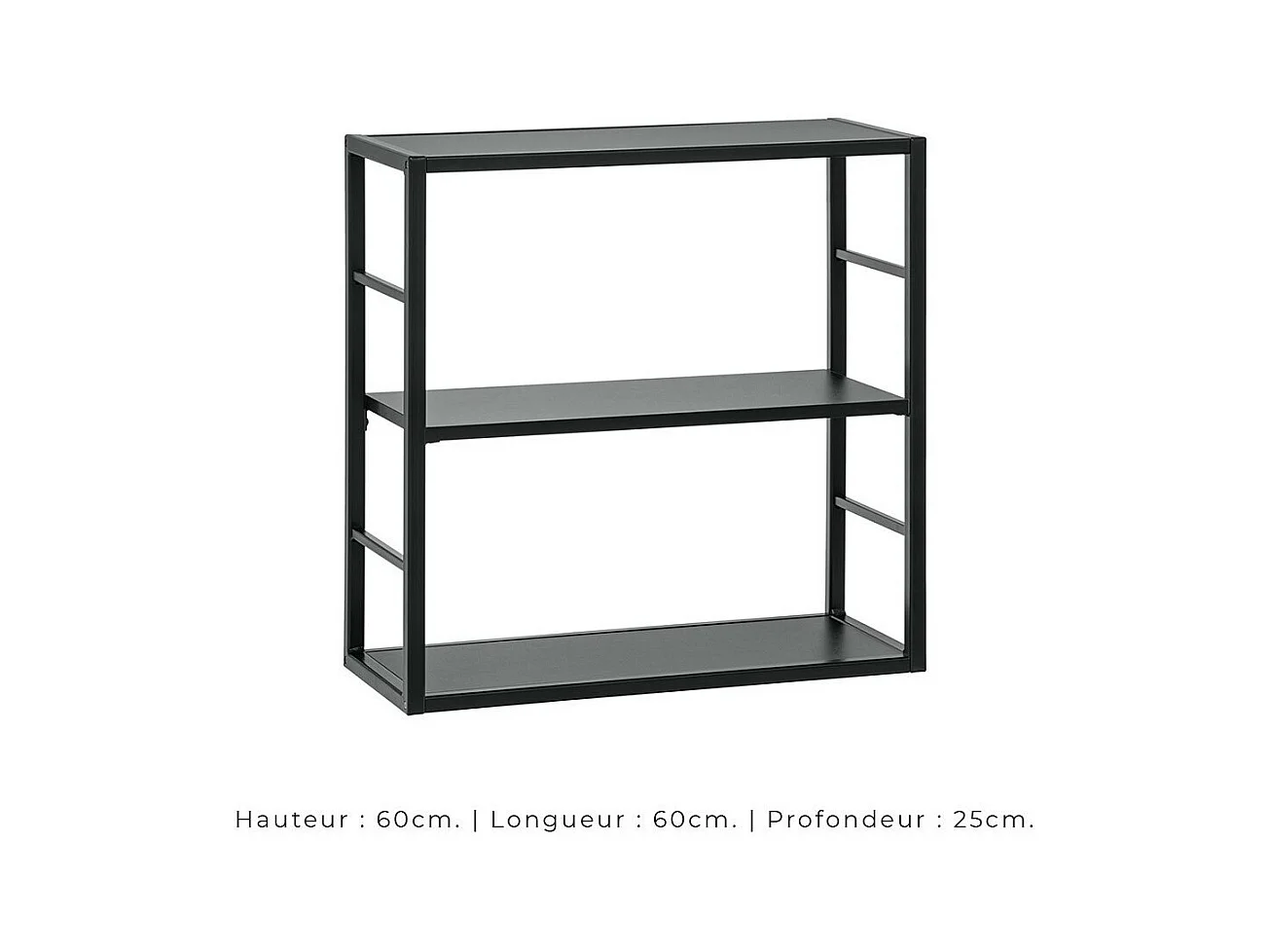 Industriële stijl woonkamer meubelset SWITCH M5. Kleur zwart.