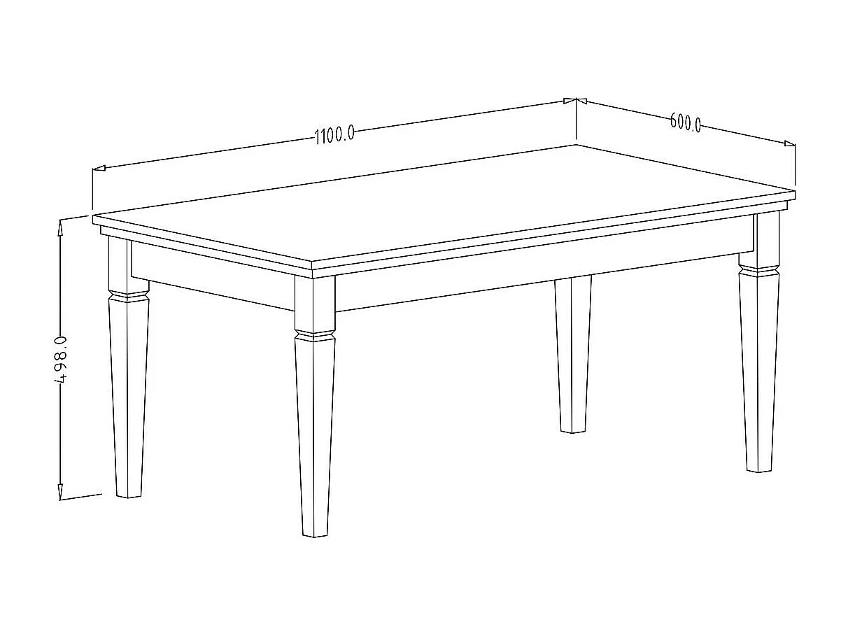 Set di 5 mobili per il tuo soggiorno in color verde e rovere. Collezione ASSIA.